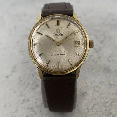1967 Omega Seamaster 166.002 Automatic Cal.565 Vintage Date Watch - EBAY LIVE