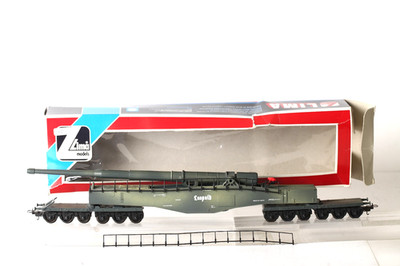 LIMA H0 L303500 Schwerer Eisenbahngeschützwagen K5 ''Leopold''  in OVP (347022)
