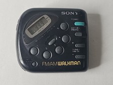 Vintage Sony Walkman SRF-M32 FM/AM Walkman, Black - Tested READ
