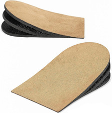 Heel Lifts for Women and Men 2 Lifts Adjustable Shoe Lifts for Leg Length Disc