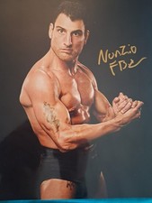 Nunzio Autographed 8x10 Photo WWE WWF Wcw Wrestling