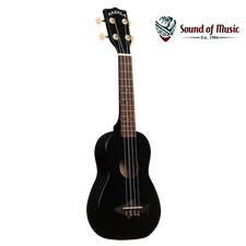 Kala MKSSBLK2006 Shark Soprano Ukulele - Blacktip