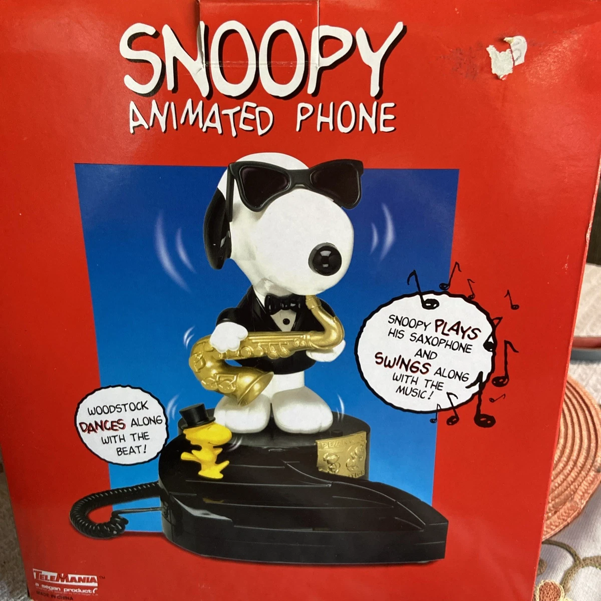 Snoopy And Woodstock Animated Phone | eBay
