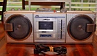 JVC RC‑670JW Vintage Boombox – Cassette and working radio