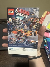 Nintendo WiiU Wii U Manual Only Lego The Lego Movie Videogame 