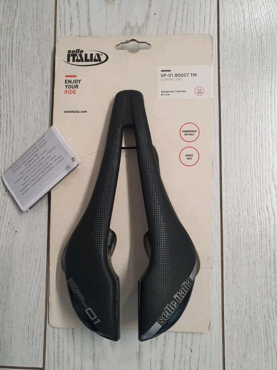 Selle Italia SP-01 Boost TM S3 Superflow Manganese Tube Rail