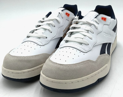 Reebok BB 4000 II Men's Size 12 White/Navy Basketball Shoes NIB