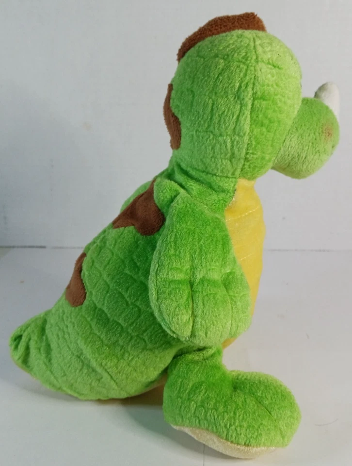 Ganz Webkinz Key Lime Dino Dinosaur 9" Plushie HM185 Beanbag - Image 4 of 4