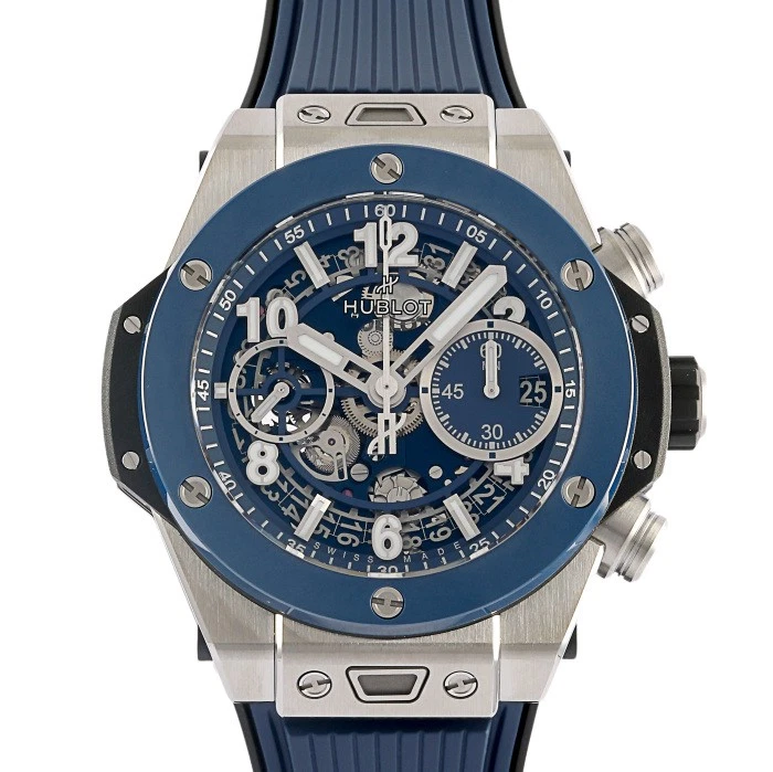 Hublot — Hublot Big Bang 441.NL.5171.RX Titanium Ceramic 42.0mm Blue Dial #YKW336
