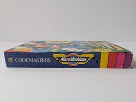 Micro Machines NES Complete inc Rare Poster Good Con