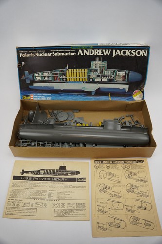 Revell Show Off 1/200 Model Kit Polaris Nuclear Submarine Sub Andrew Jackson