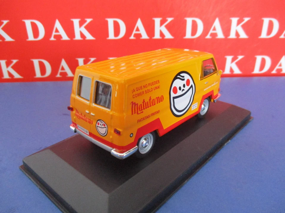 Die cast 1/43 Modellino Furgone Pubblicitario Mercedes N1000 Matutano - Immagine 3 di 4