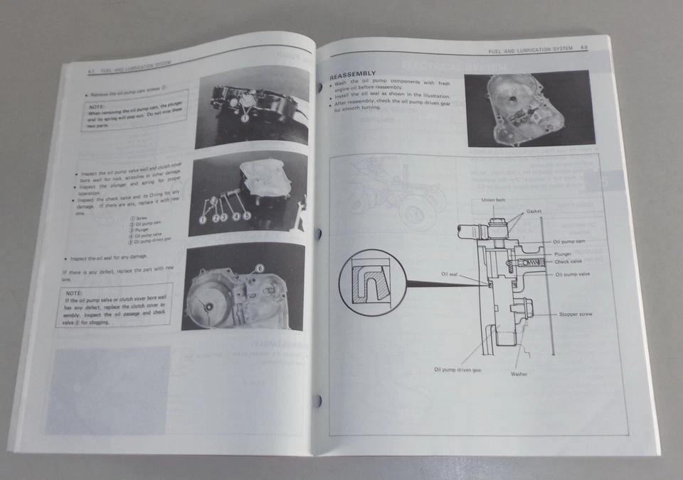 Manual De Taller Suzuki LT 50 Quad Modelo Desde 1984-90 Estado 1990 - Imagen 2 de 2