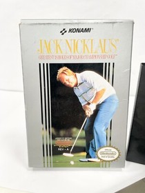 Jack Nicklaus Golf & Bandai Golf Challenge Pebble Beach NES Nintendo CIB