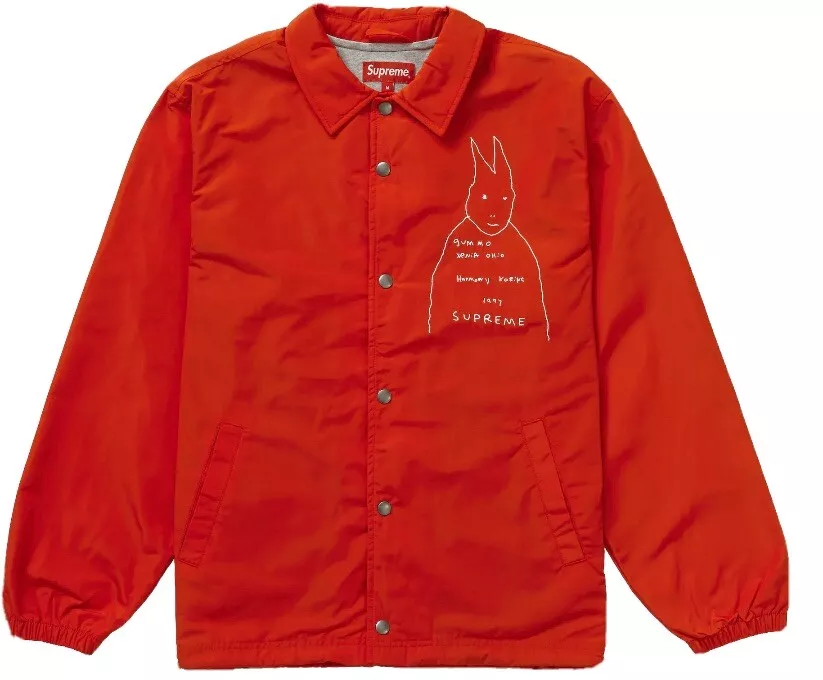 Supreme X GUMMO Coaches Jacket Small SS22J60 Red NEW In Package