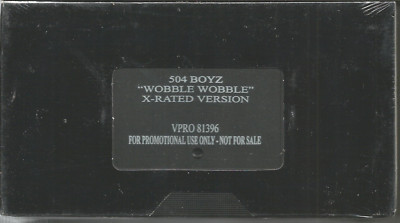 504 BOYZ Wobble Wobble RARE 2000 USA PROMO VHS VIDEO for Wobble CD STILL SEALED