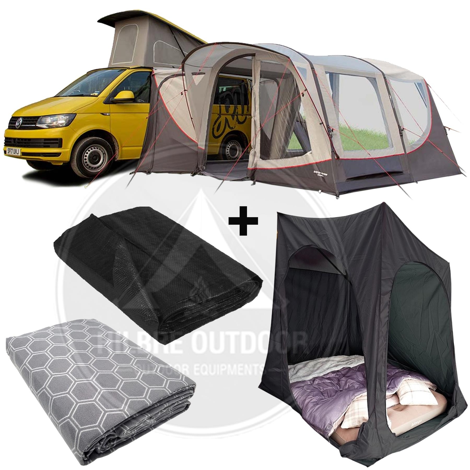 VANGO MAGRA AWNING FOOTPRINT CARPET BEDROOM DRIVE AWAY AIR INFLATABLE