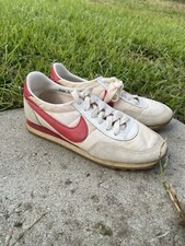 Nike Vintage 1981 80s Oceania OG Shoes Sneakers White And Red Size 6 Women  s