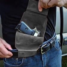  tactical Concealed Carry Leather IWB Gun Holster for Small and Medium Handguns