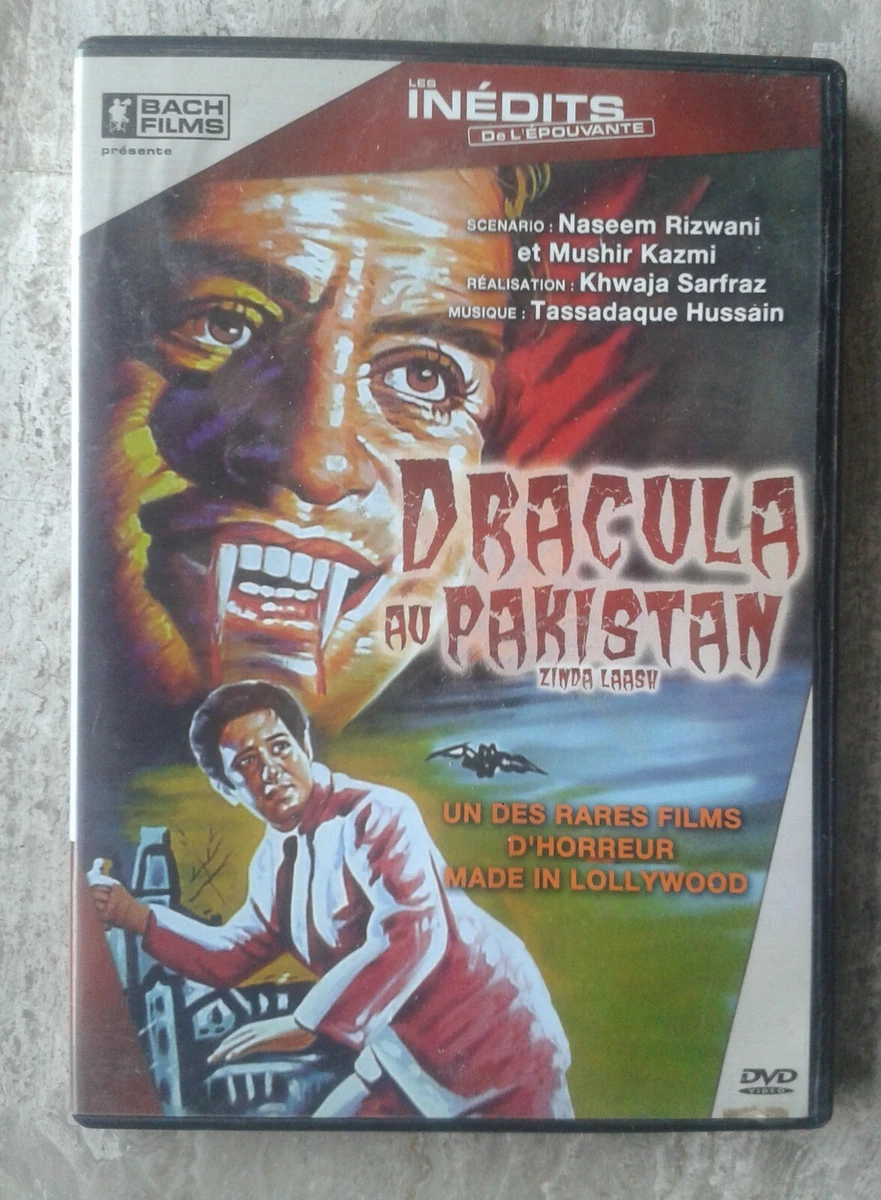 Dracula in Pakistan Zinda Laash R2 French DVD Horror Cult Urdu