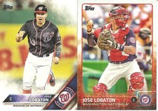 2 DIFFERENT CARD LOT OF JOSE LOBATON 907