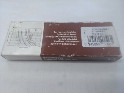 Legrand Cartouches fusible 6A 500VAC 10x38 (Pack of 10) 13306