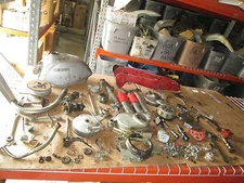 Honda CA160 Speedometer Rectifier Clutch Cover Flywheel Shocks Relay Parts Lot