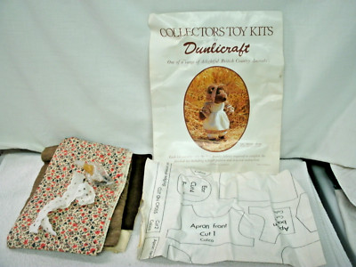 Dunlicraft Toy Kit-- Melissa Mouse w/ fabric sew pattern --UNCUT--Made ...