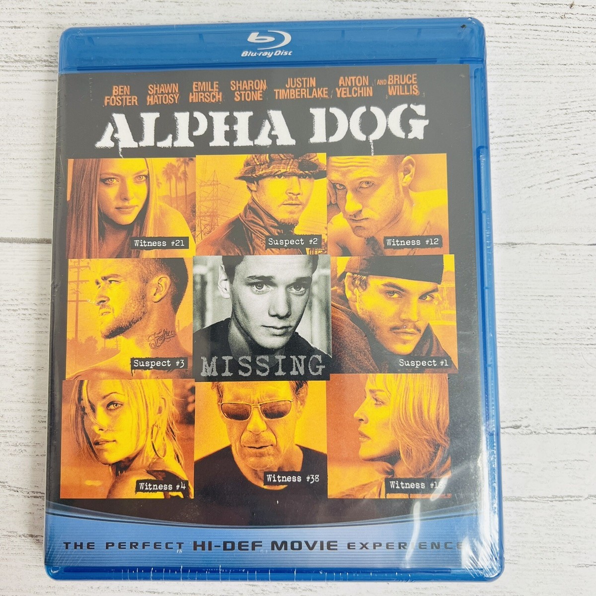 Alpha Dog 2007 Blu ray Bruce Willis Emile Hirsch Justin Timberlake