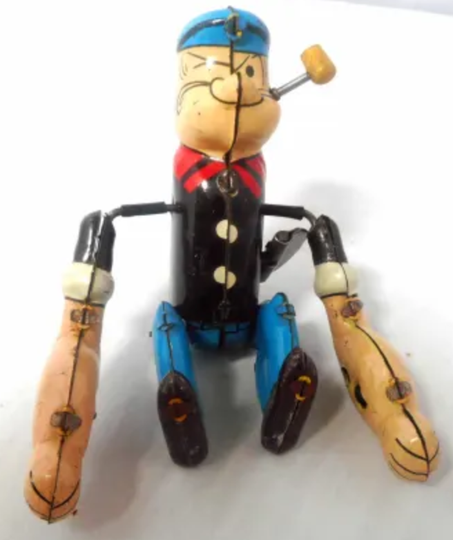1950's Vintage Linemar Mechanical Tumbling Popeye | eBay