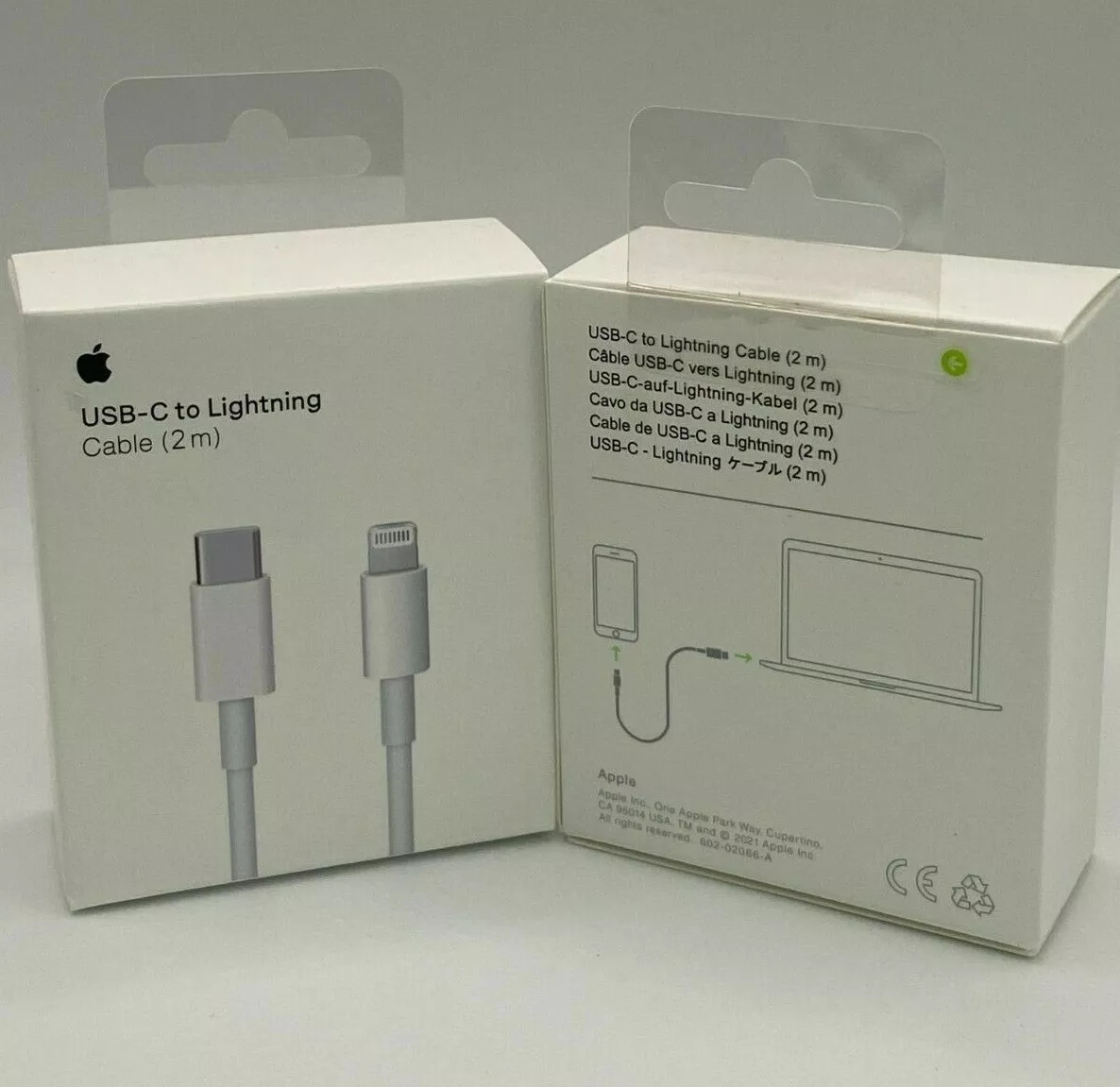 Apple Usb-c A Lightning Cable (2 M) Original En Caja