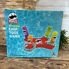 Inflatable 24 Inch Pringles Ring Chip Toss Pool Toy Game Float