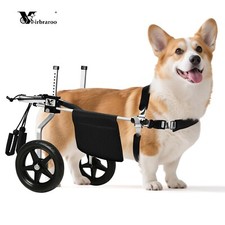Dog Wheelchair For Back Legs Corgi Dachshund Lightweight Adjustable Mobility Aid