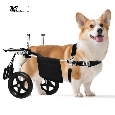 Dog Wheelchair For Back Legs Corgi&Dachshund Lightweight Adjustable Mobility Aid