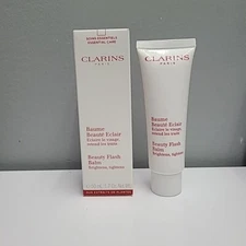 Clarins Beauty Flash Balm Brightens Tightens 1.7 oz 50 ml New In Box