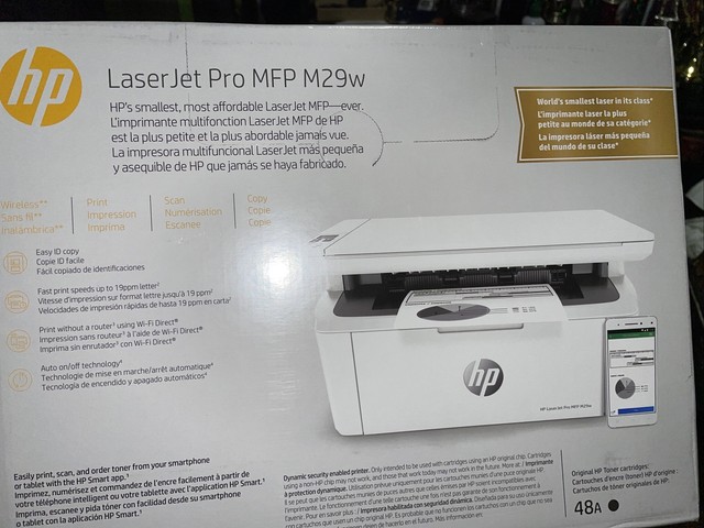 Hp Y5S53A#BGJ LaserJet Pro MFP M29w All-In-One Printer for sale online | eBay