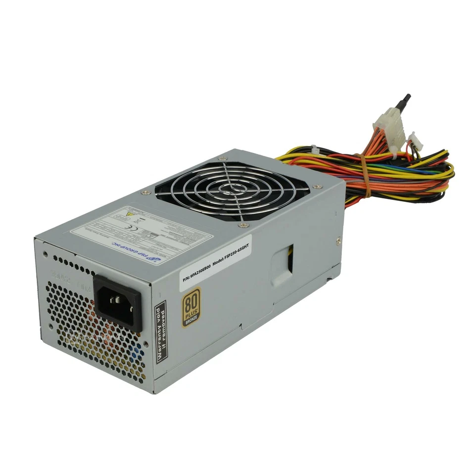 Chenbro PC722 Slim Micro mATX Gehäuse Tower SFF PC Chassis Cube Netzteil 250Watt - Bild 4 von 4