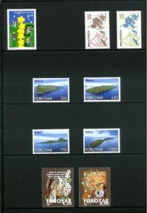 Faroe Islands Mint 2000 Yearset with Decorative Folder and Stock Sheets
