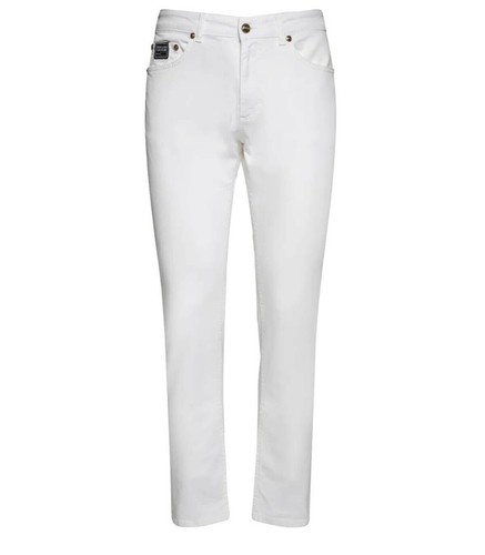 Versace Jeans Couture White Skinny Fit Jeans Man | eBay