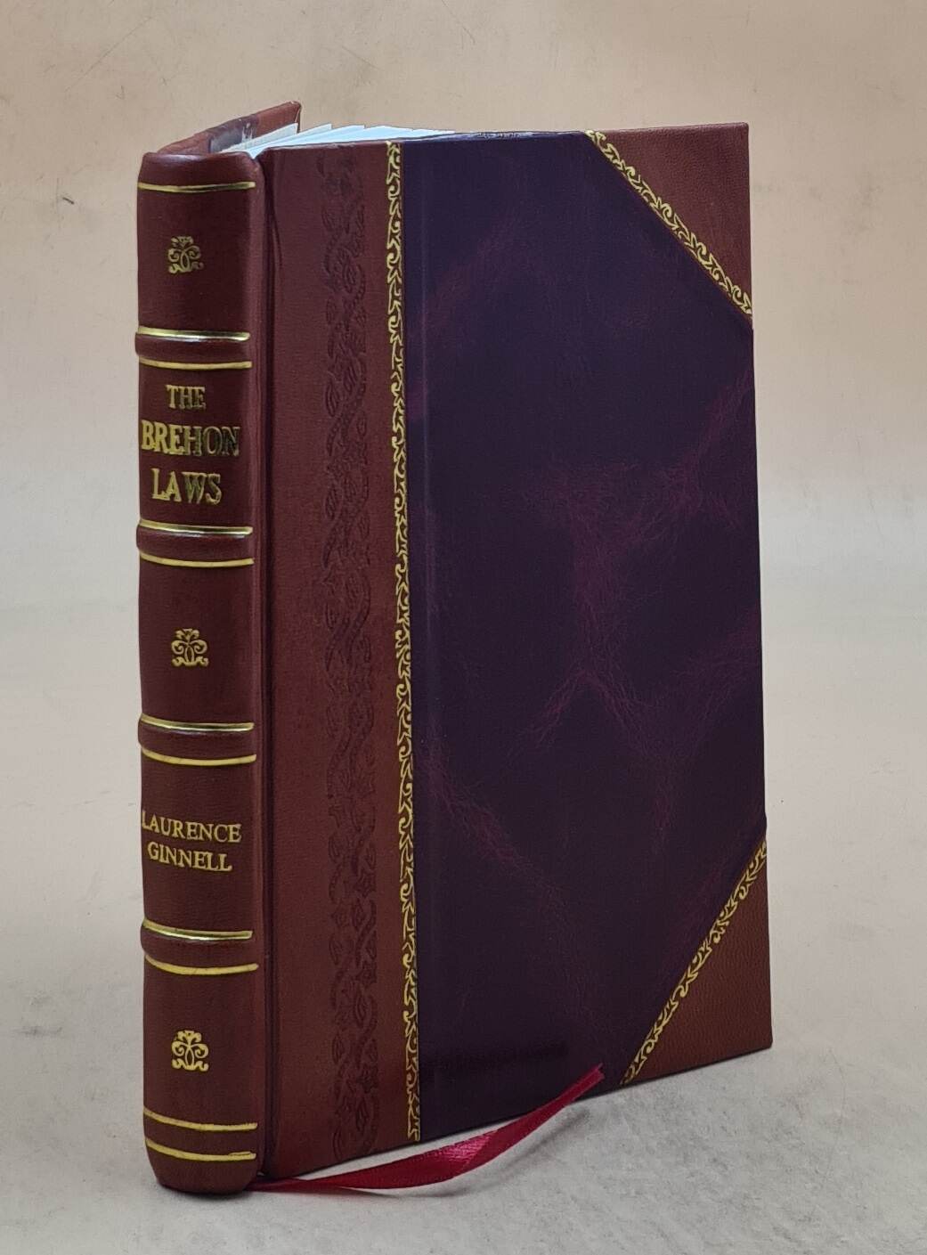 Brehon Laws Legal Handbook 1894 Leather Bound Vintage Edition