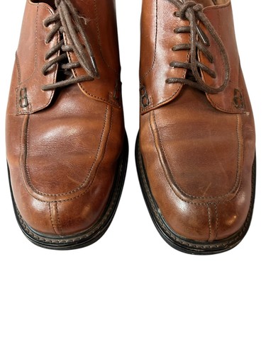 Scarpe eleganti FLORSHEIM Milford da uomo taglia 19,5 W Oxford marroni stringate - Foto 21 di 22