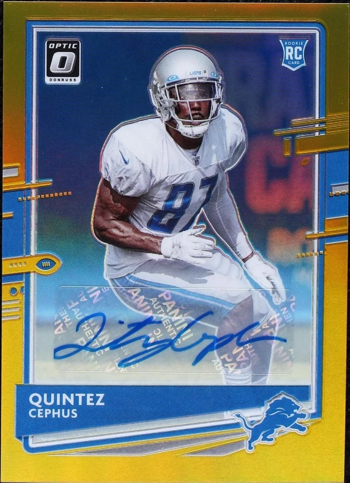 Gold Prizm Autographs