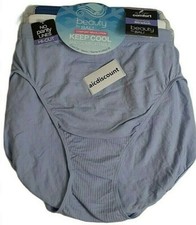 Bali Womens Hi-Cut Underwear Panties Seamless No Panty Lines 3-Pack Size XL a11