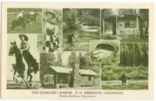c1940 Meredith Colorado Diamond J Ranch - Bowles Brothers, Props