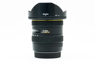 Sigma EX 10-20mm f3.5 DC HSM Ultraweitwinkel Objektiv Anschluss Canon EF-S - Bild 1 von 4