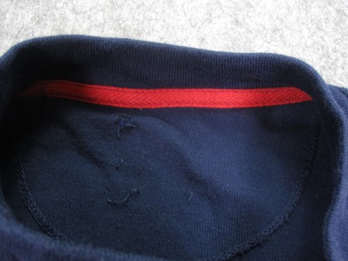 Camicia da uomo Chaps Ralph Lauren grande blu Henley camion da viaggio ricamato vintage - Foto 8 di 20