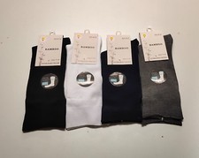 6 Pairs Mens Loose Top Bamboo Socks Foot Sport Socks Extra Large11-14