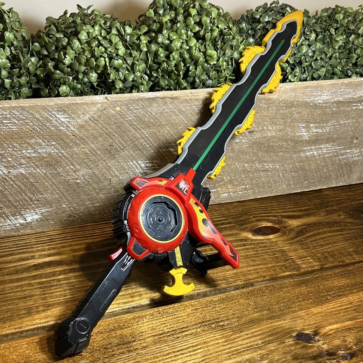 Power Rangers Ninja Steel Master Blade Chainsaw Sword Weapon Toy Bandai 2017