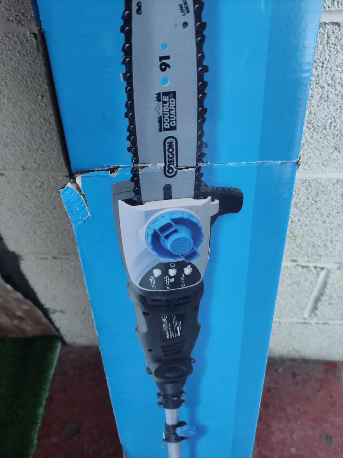 Mac Allister Pole Saw Electric HKPCS06D05X 20cm Telescopic 2.7m 750W