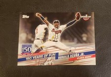2019 Topps Opening Day 150 Years of Fun #YOF-24 Ronald Acuna Jr Braves 